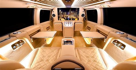 This Mercedes Viano Is A Luxurious Lounge on Wheels