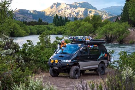 Be Old Later with a Lifted Mitsubishi Delica L400 Overland Van - offroadium.com in 2020 | Van ...