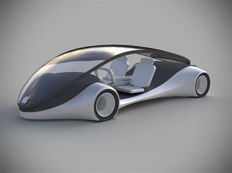 Apple concept car 3D | CGTrader