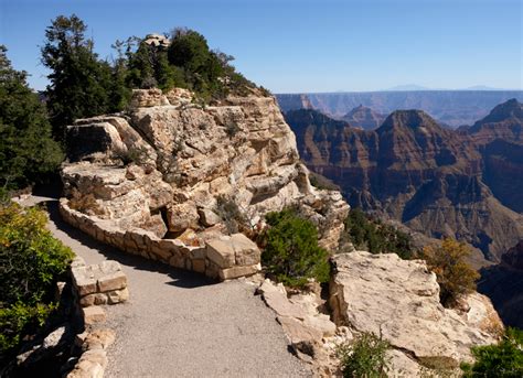 Bright Angel Point Trail in Grand Canyon National Park (North Rim) - Habits of a Travelling ...