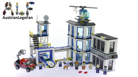 Lego City 60141 Police Station - Lego Speed Build Review - YouTube