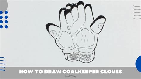 How to Draw Goalkeeper Gloves Easy - YouTube