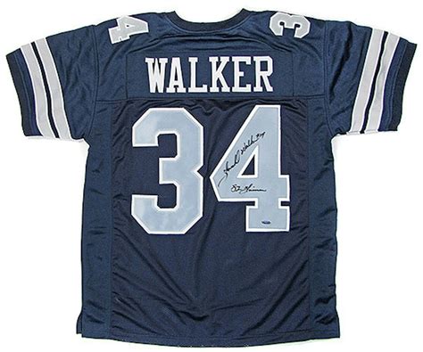 Herschel Walker Autographed Dallas Cowboys Football Jersey | DA Card World