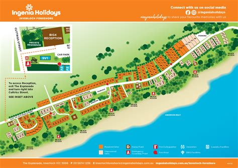 Racv Inverloch Caravan Park Map