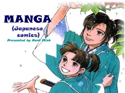 Presentation on Japanese mangas