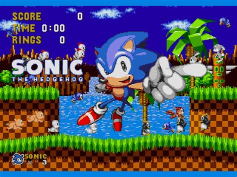 Pixilart - Sonic 1 Modern ROM hack screenshot uploaded by SonicPixel1233