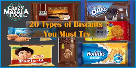 20 Types of Biscuits You Must Try - Crazy Masala Food