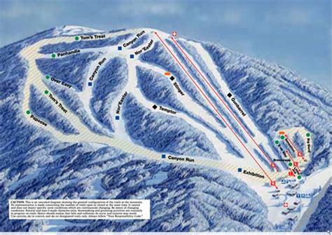 Ski Sundown Trail Map | Liftopia