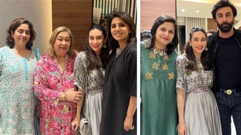 Karisma Kapoor shares family pics with Neetu Kapoor, Ranbir Kapoor: ‘It ...