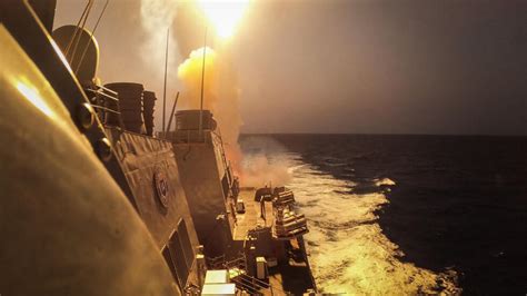 US destroyer shoots down drones after Houthi attack on ships in Red Sea