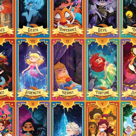 Disney Princess and Villain Tarot Cards It's Truly a - Etsy Hong Kong