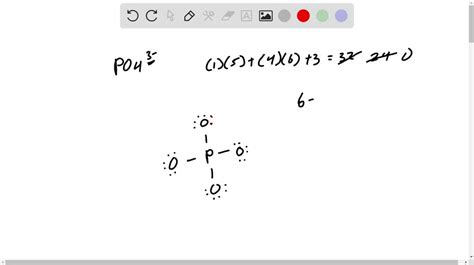 Draw the Lewis Dot structure for the Phosphate anion?… - SolvedLib