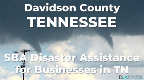 Davidson County Tennessee SBA Disaster Loan Relief for Severe Storms ...