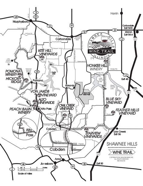 Eclipse Map | Shawnee Wine Trail