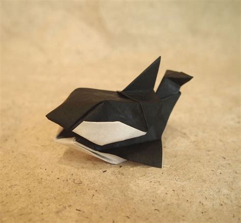 Origami Cube-Orca (Designed by Yoshihisa Kimura) by Lonely-Shiba ...