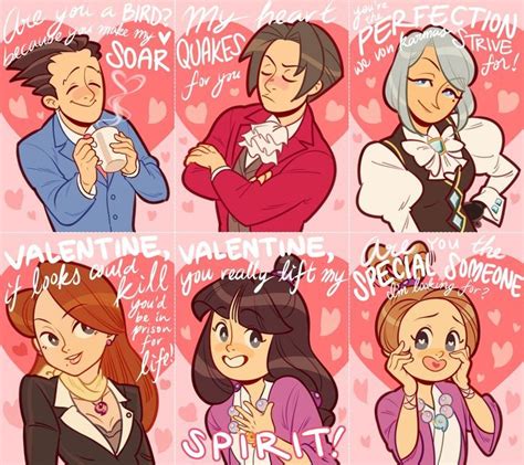 Ace Attorney Valentines!!! by alicenpai on DeviantArt - Niche | Ace attorney art, Ace attorney ...