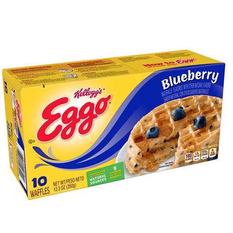 EGGO BLUEBERRY WAFFLES 10 CT – RockMart 340