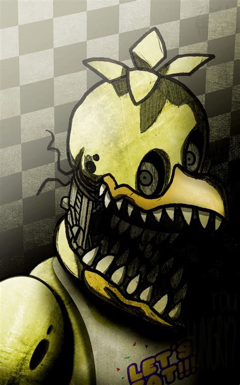 Withered Chica (FNAF 2) by Anchortoon on DeviantArt