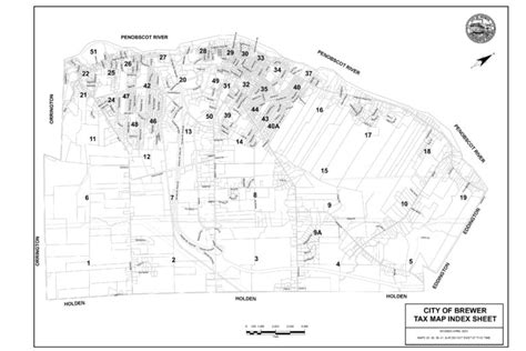 2022_INDEX MAP • The City of Brewer, Maine