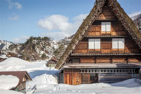 The World Heritage village of Shirakawa-go, Japan