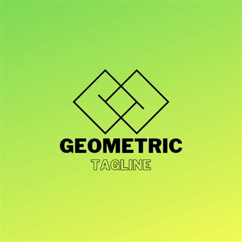 Minimalist Geometric Logo Design - MasterBundles