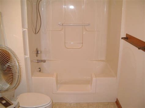 Walk-In Bath To Shower Step Thru Insert DIY Conversion Kit Senior | Shower remodel, Small shower ...