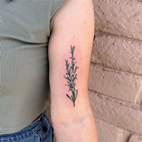 20 Rosemary Tattoos You Can Ink On Your Skin Forever