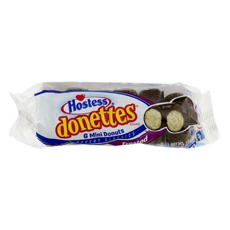 Hostess Donettes Mini Donuts, Frosted, 3 Ounce, 10 Count - Walmart.com - Walmart.com