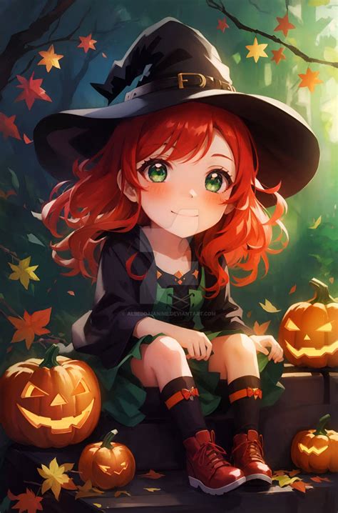 Halloween Witch by AlbedoAIanime on DeviantArt