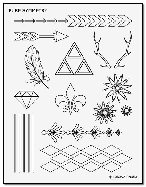 Download Our Free Temporary Tattoo Stencils