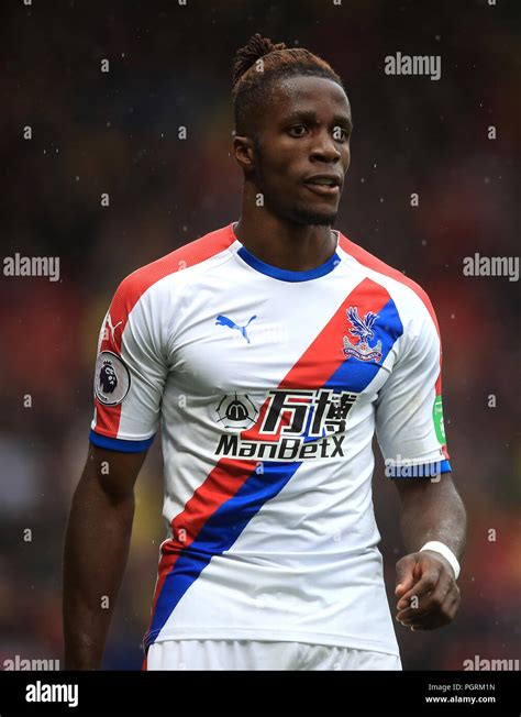 Wilfried Zaha, Crystal Palace Stock Photo - Alamy