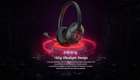 EKSA Air Joy Pro 7.1 Surround Sound Ultralight Gaming Headset – EKSA India