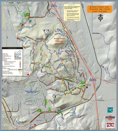 Free Hiking Trail Maps - TravelsFinders.Com