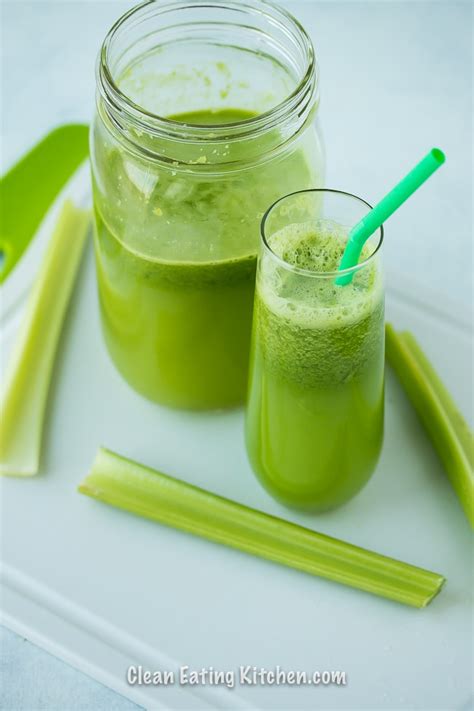 Celery Juice Recipe (Juicer & Blender Instructions) - Clean Eating Kitchen