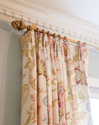 by Mary Best Designs | Drapery styles, Drapery rods, Modern curtain rods