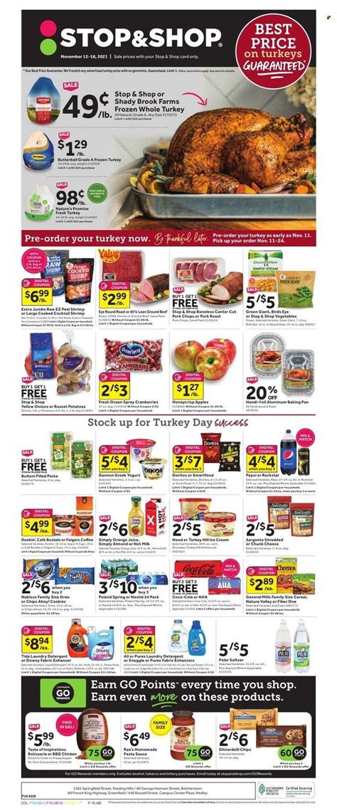 Stop & Shop (MA) Weekly Ad Flyer November 13 to November 20