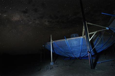 hundreds of delicate cobweb structures make up the HERA telescope