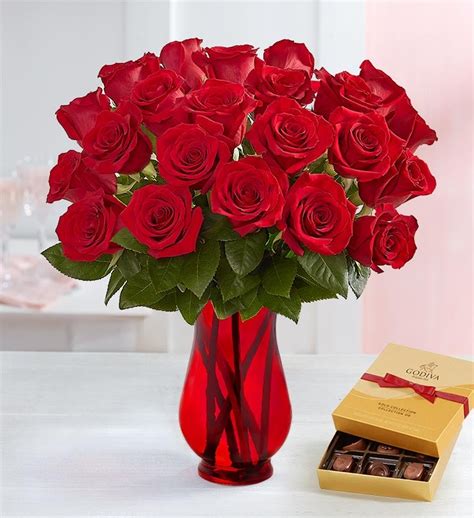 Two Dozen Red Roses | 1800Flowers.com