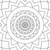 Mosaic Coloring Patterns sketch template