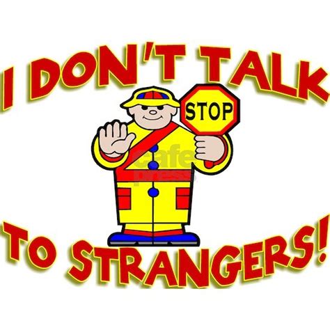 Stranger Danger Small Poster by FireFoxxy - CafePress