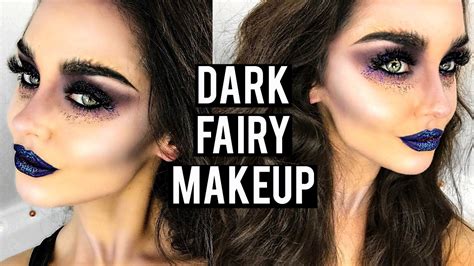 Scary Eye Makeup Dark Evil Fairy Halloween Makeup Tutorial ...