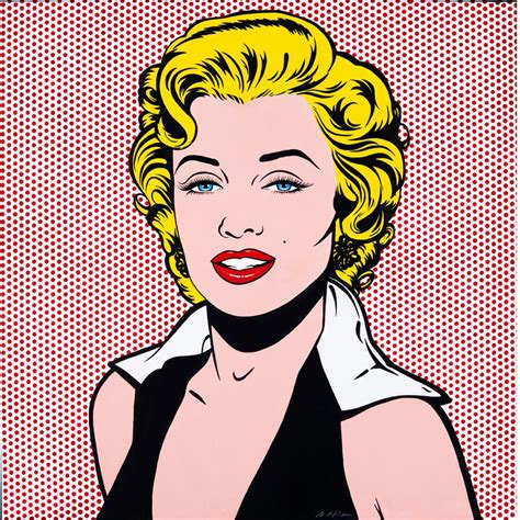 Antonio de Felipe - Marilyn puntos rojos | Marilyn monroe pop art, Lichtenstein pop art, Pop art ...