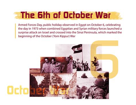 The 6th of October war poster on Behance