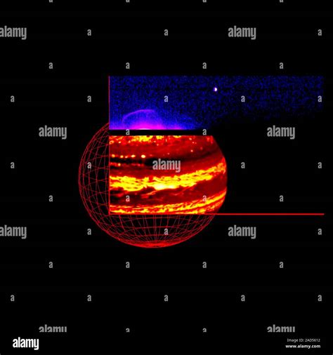 Jupiter in infrared light. Infrared images of Jupiter and its aurorae ...