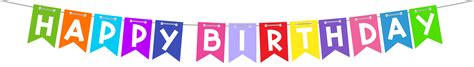 Birthday Banner Transparent Png - Birthday Banner