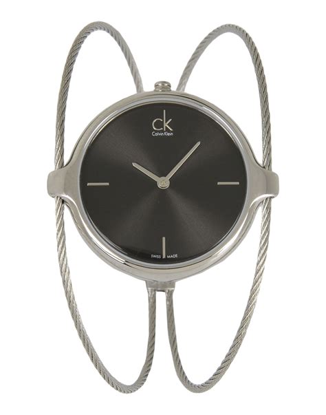 Ck calvin klein Wrist Watch in Metallic | Lyst