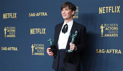 Cillian Murphy Pays Sweet Tribute To Wife And Kids Following SAG Awards Win