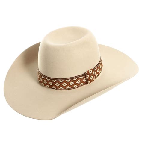 American Hat Company 10x Neith Felt Buckskin Cowboy Hats