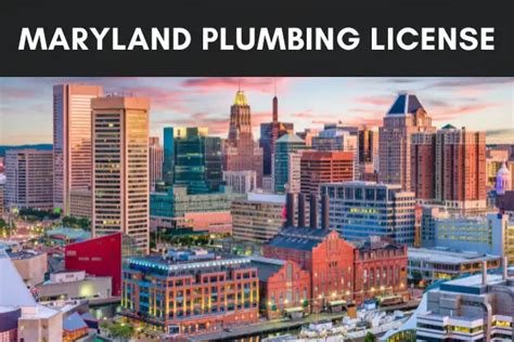 How to Become a Licensed Plumber in Maryland – Plumber Training Center