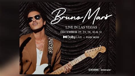 Bruno Mars sets five new Las Vegas performances in December – KS95 94.5